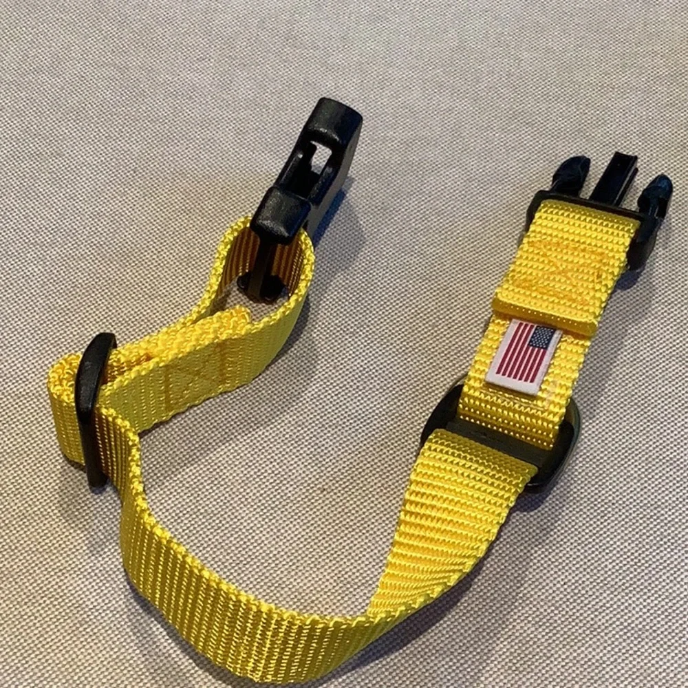 Dog + Bone - Dog COLLAR - Yellow - OS (Adjustable) - Size S 11”-14”